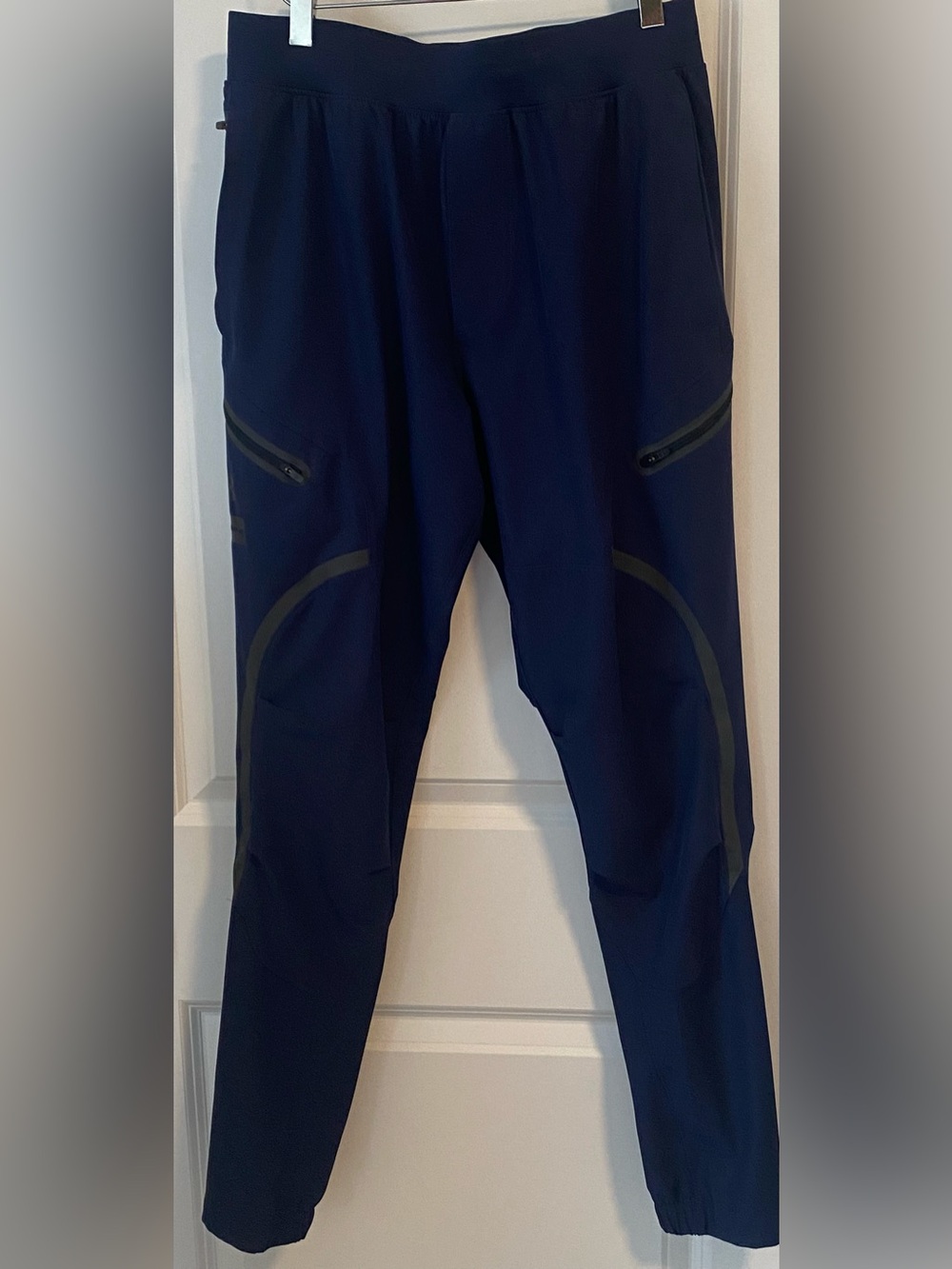 Under Armour Men’s Unstoppable Cargo Pants Academy Navy Blue Black Fitted Medium